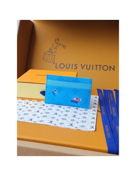 Louis Vuitton Double Card Holder M14862 10X7X1.5cm,Louis Vuitton Wallets