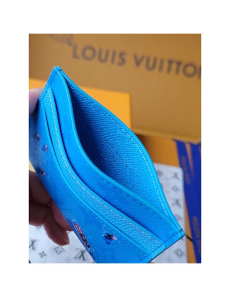 Louis Vuitton Double Card Holder M14862 10X7X1.5cm,Louis Vuitton Wallets