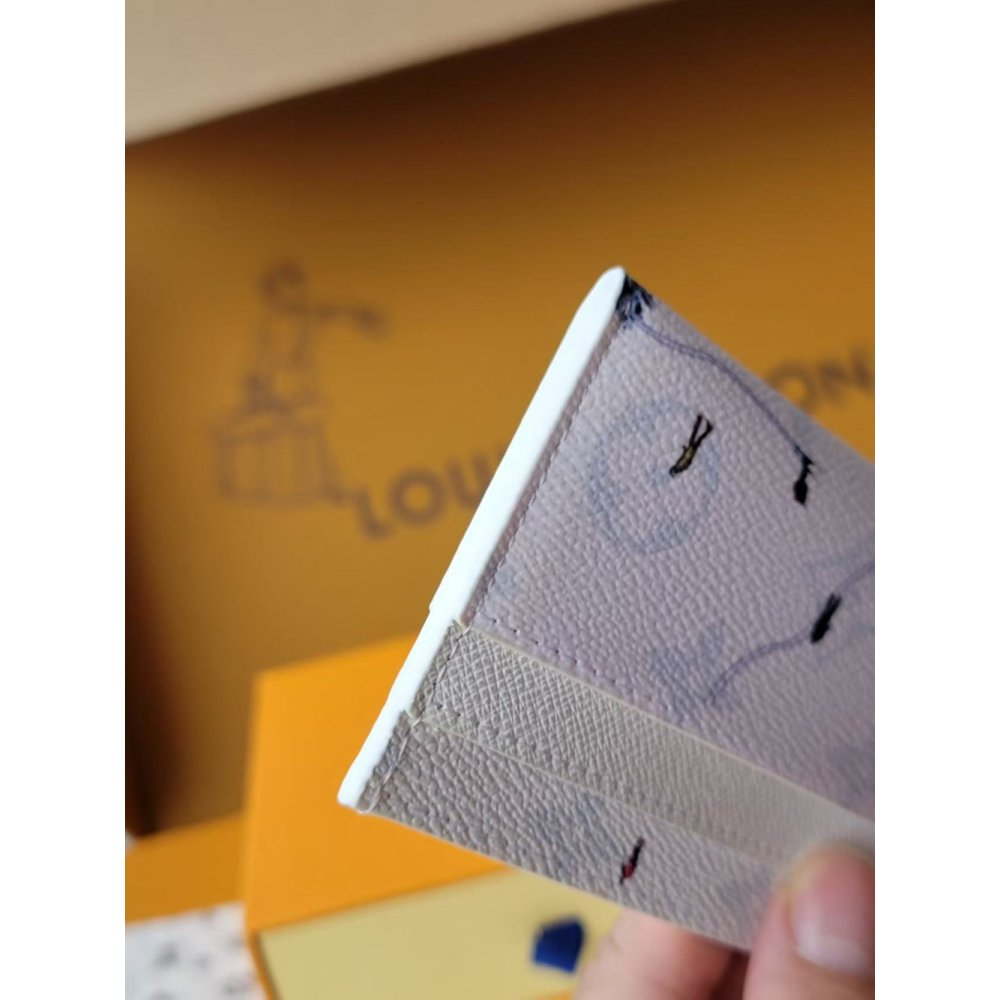 Louis Vuitton Double Card Holder M14862 10X7X1.5cm,Louis Vuitton Wallets
