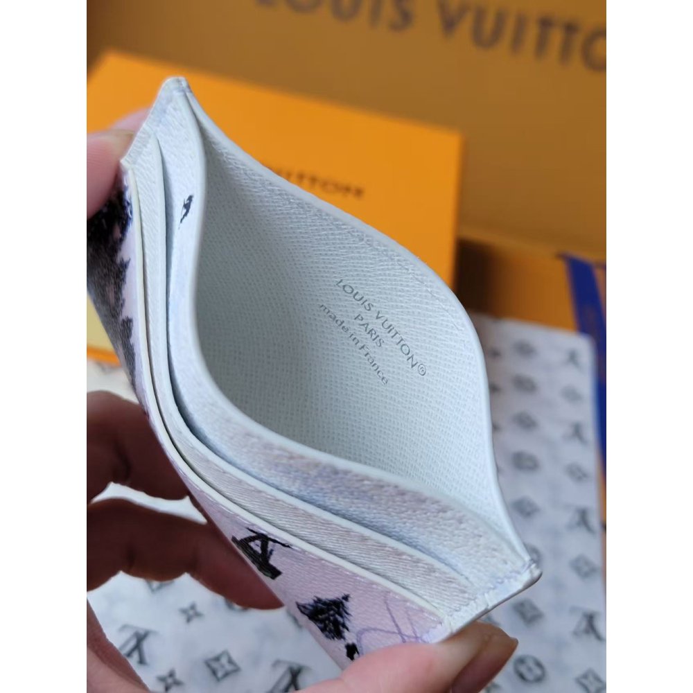 Louis Vuitton Double Card Holder M14862 10X7X1.5cm,Louis Vuitton Wallets