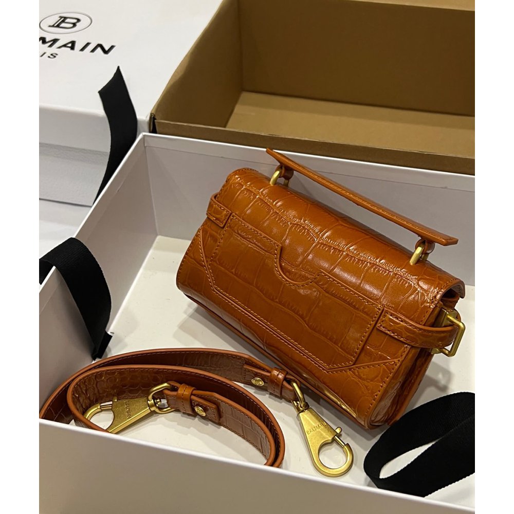 Balmain B-Buzz 19 Bags L014F8 19X12X7.5cm,Balmain Bags