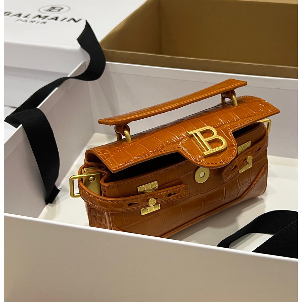 Balmain B-Buzz 19 Bags L014F8 19X12X7.5cm,Balmain Bags