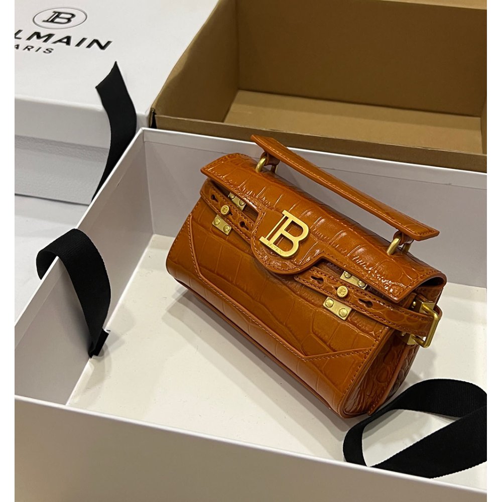 Balmain B-Buzz 19 Bags L014F8 19X12X7.5cm,Balmain Bags