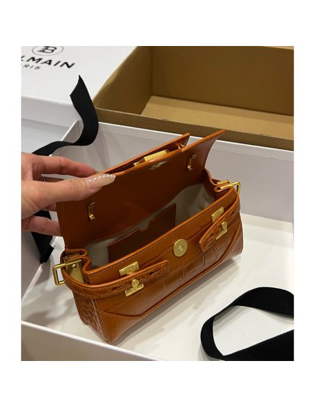 Balmain B-Buzz 19 Bags L014F8 19X12X7.5cm,Balmain Bags