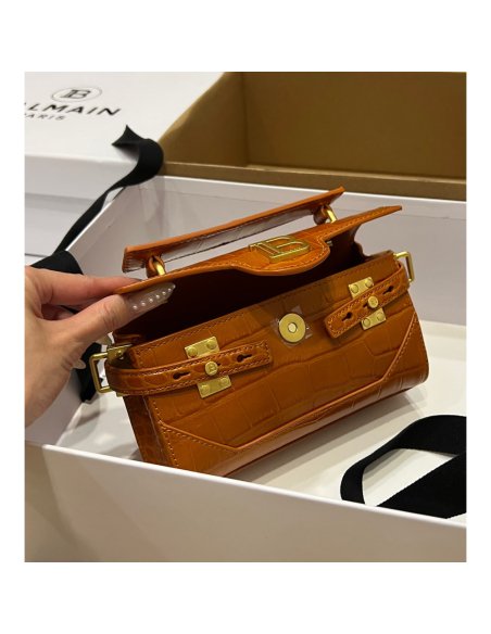 Balmain B-Buzz 19 Bags L014F8 19X12X7.5cm,Balmain Bags