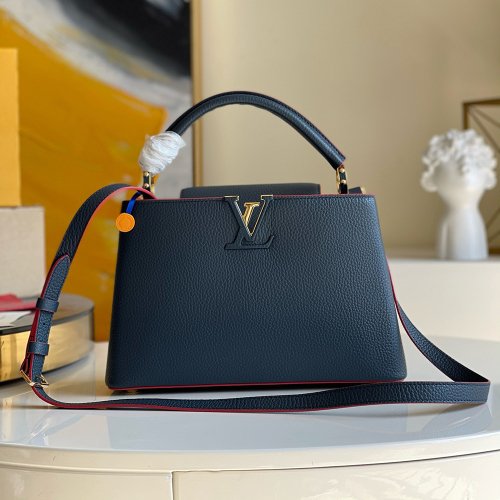 Louis Vuitton Capucines MM Bags M43934 31X21X11cm,Louis Vuitton Bags