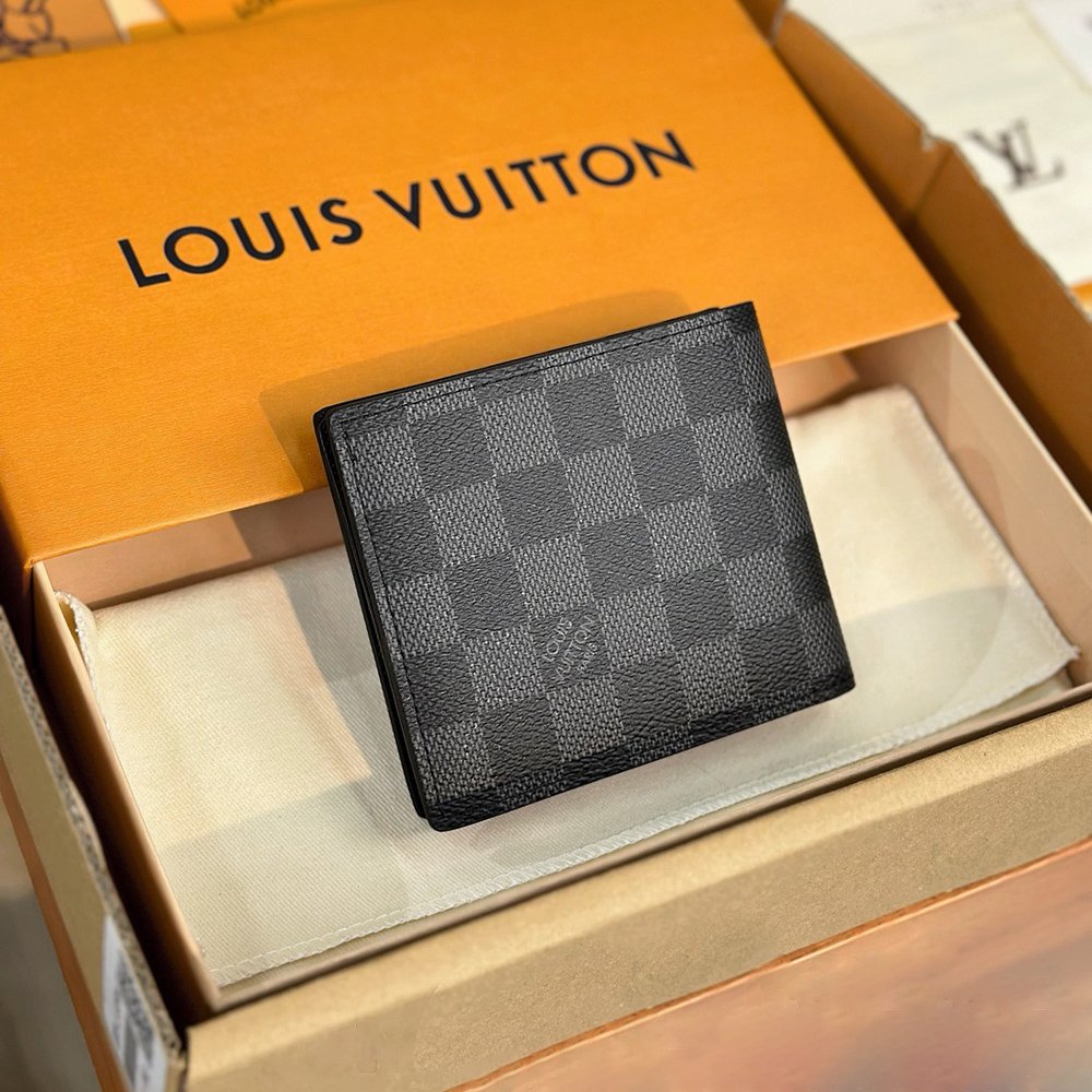Louis Vuitton Amerigo Wallets N60053 11.5X9.5X2cm,Louis Vuitton Wallets