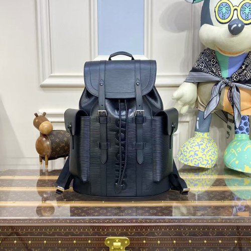 Louis Vuitton Supreme Christopher Backpack Bags M41709 33X13X45cm,Louis Vuitton Bags