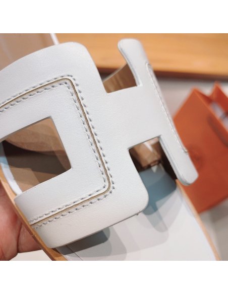 Hermes flat slides summer shoes_7