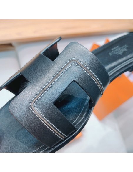 Hermes flat slides summer shoes_7