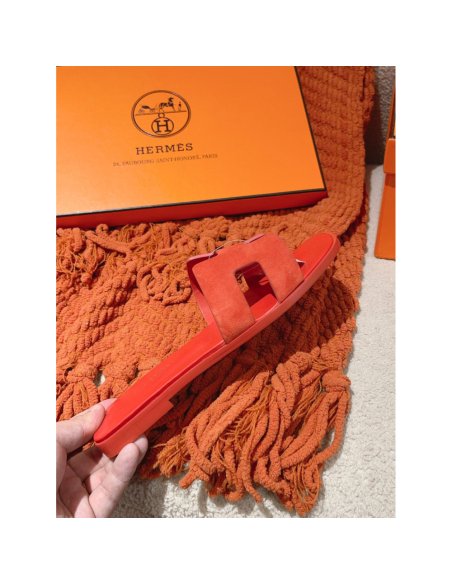 Hermes Oran slides summer shoes_1