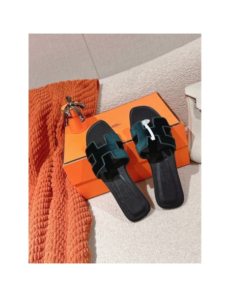 Hermes Oran slides summer shoes_14
