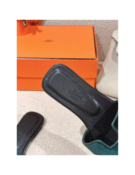 Hermes Oran slides summer shoes_14