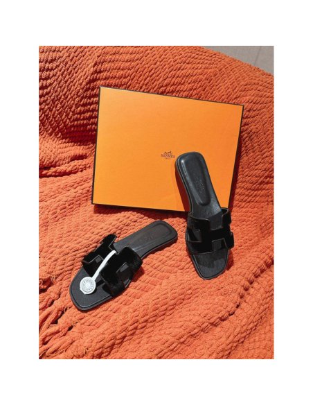 Hermes Oran slides summer shoes_15