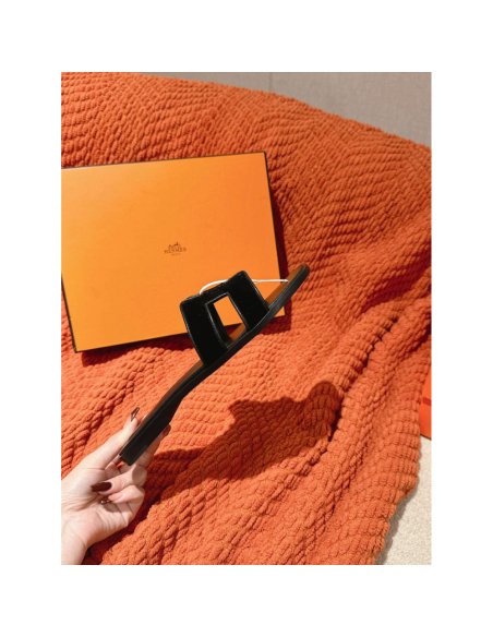 Hermes Oran slides summer shoes_15