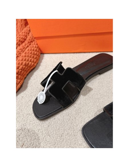 Hermes Oran slides summer shoes_15