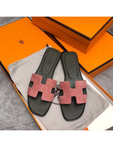 Hermes Oran slides summer shoes_19