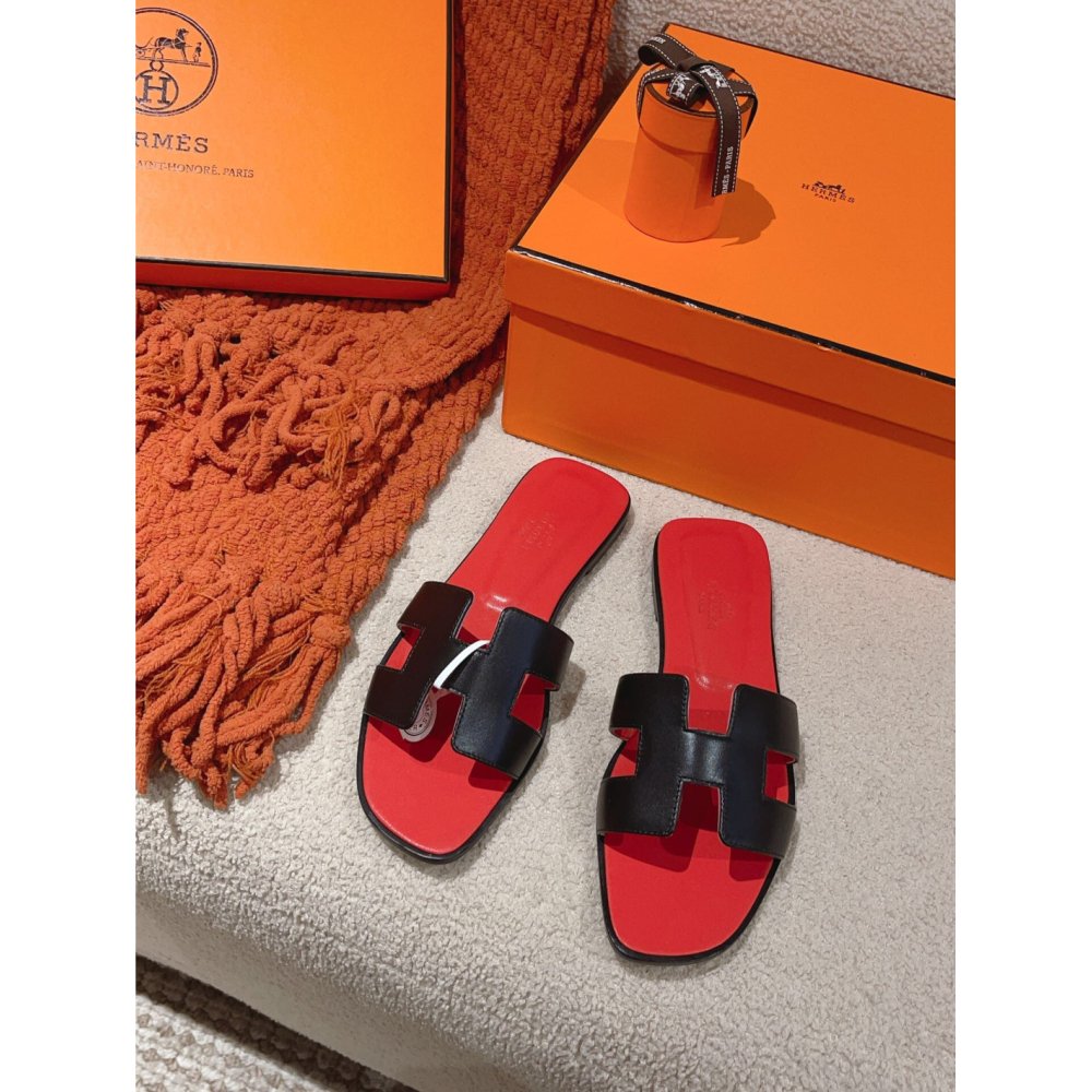 Hermes Oran slides summer shoes_2