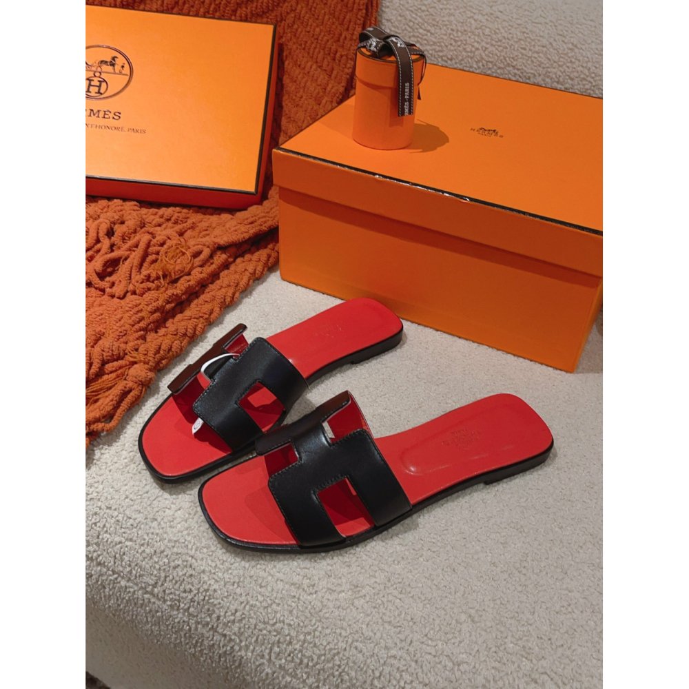 Hermes Oran slides summer shoes_2