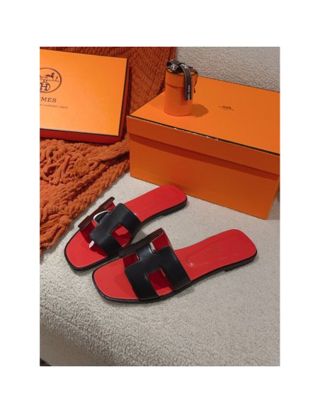 Hermes Oran slides summer shoes_2