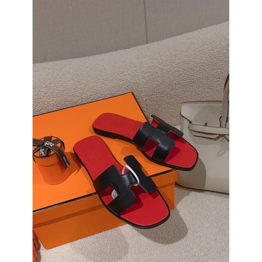 Hermes Oran slides summer shoes_2