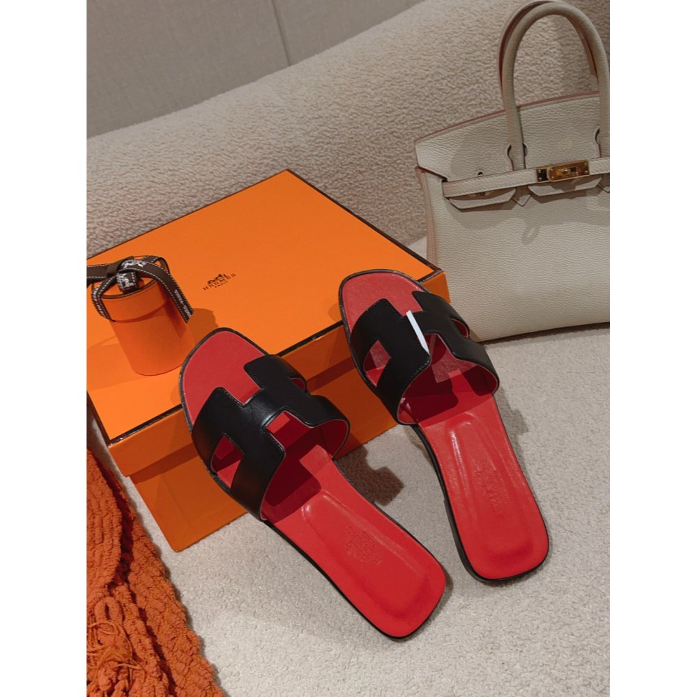 Hermes Oran slides summer shoes_2