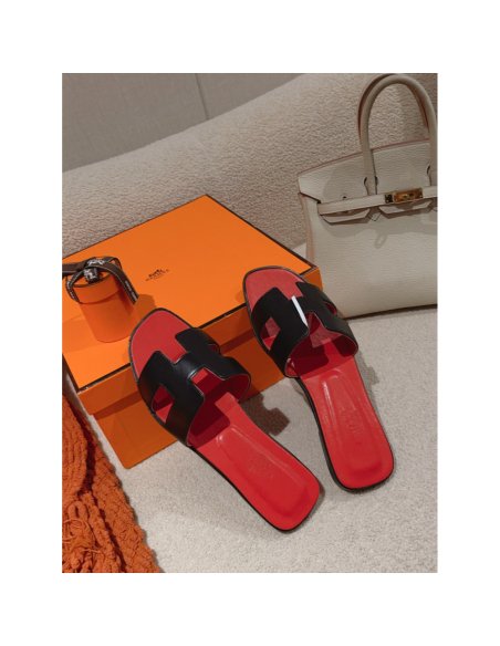 Hermes Oran slides summer shoes_2