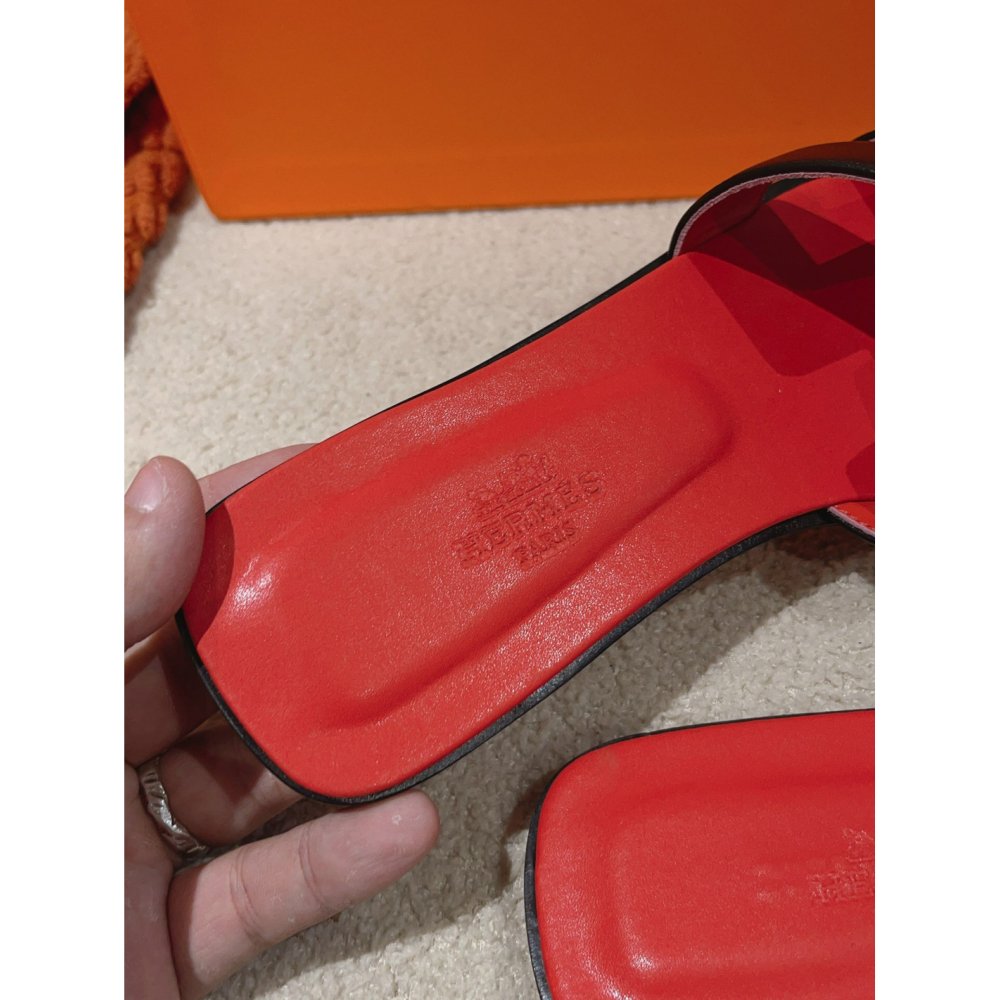 Hermes Oran slides summer shoes_2