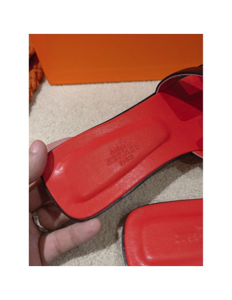 Hermes Oran slides summer shoes_2