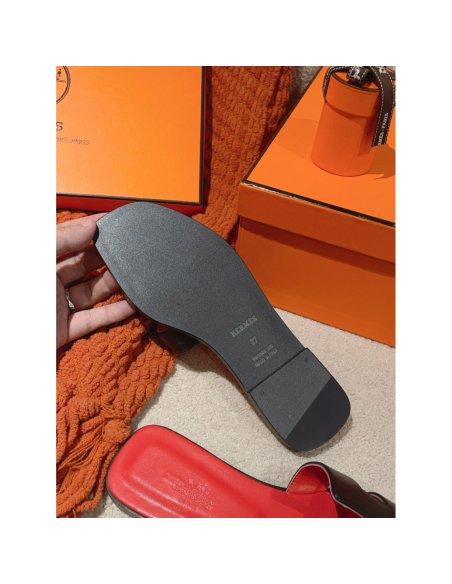 Hermes Oran slides summer shoes_2