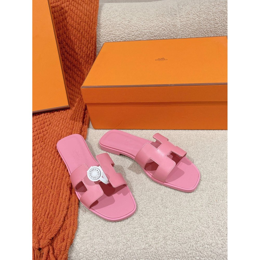 Hermes Oran slides summer shoes_4