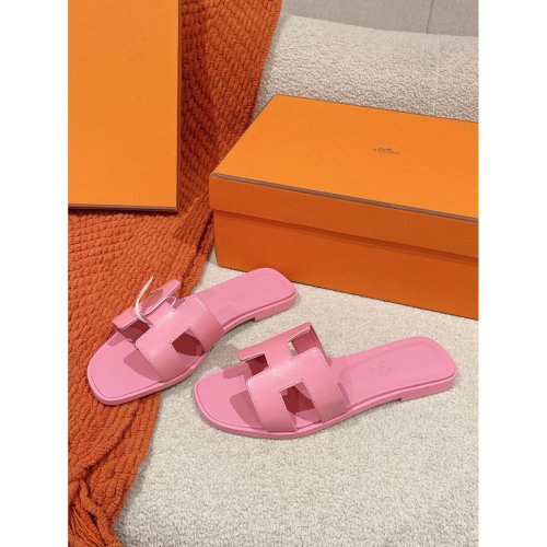 Hermes Oran slides summer shoes_4