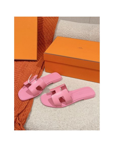 Hermes Oran slides summer shoes_4