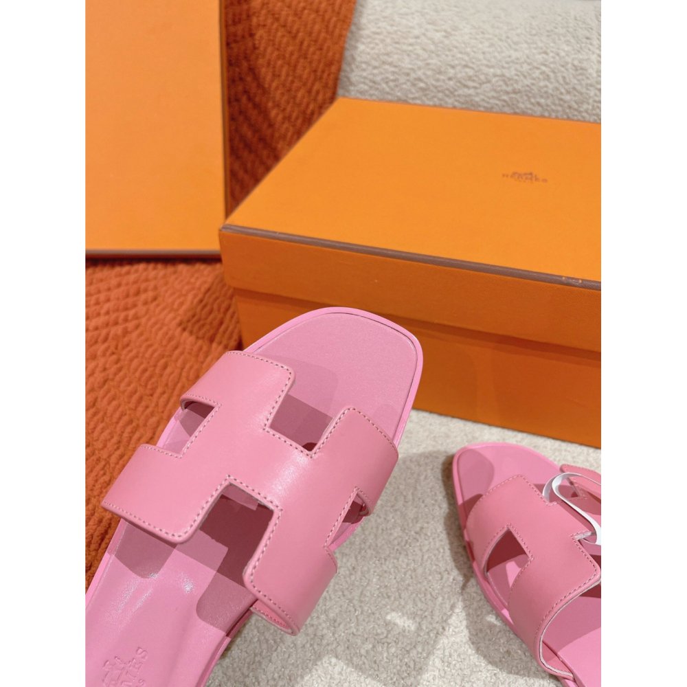 Hermes Oran slides summer shoes_4
