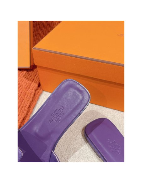 Hermes Oran slides summer shoes_5