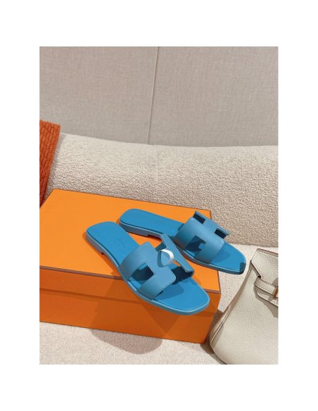 Hermes Oran slides summer shoes_8