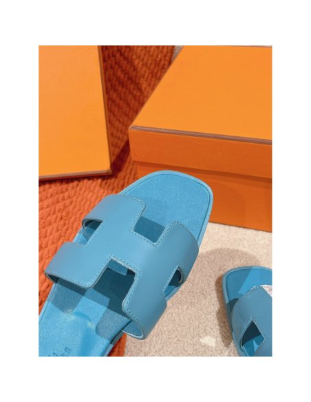 Hermes Oran slides summer shoes_8