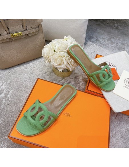 Hermes slides summer shoes_11