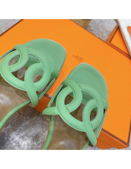 Hermes slides summer shoes_11