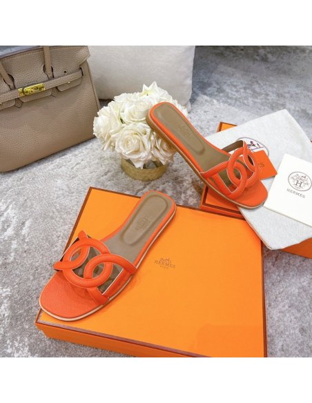 Hermes slides summer shoes_12
