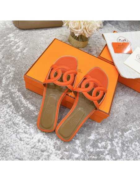 Hermes slides summer shoes_12