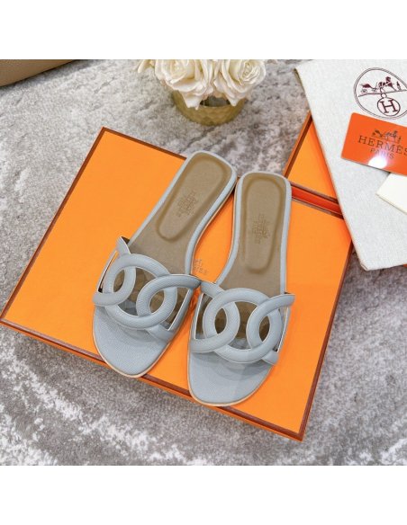 Hermes slides summer shoes_13