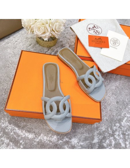 Hermes slides summer shoes_13
