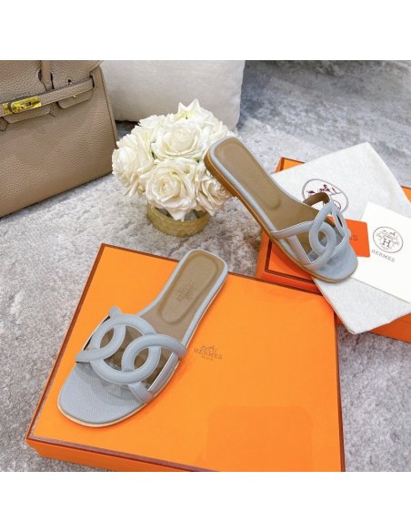 Hermes slides summer shoes_13