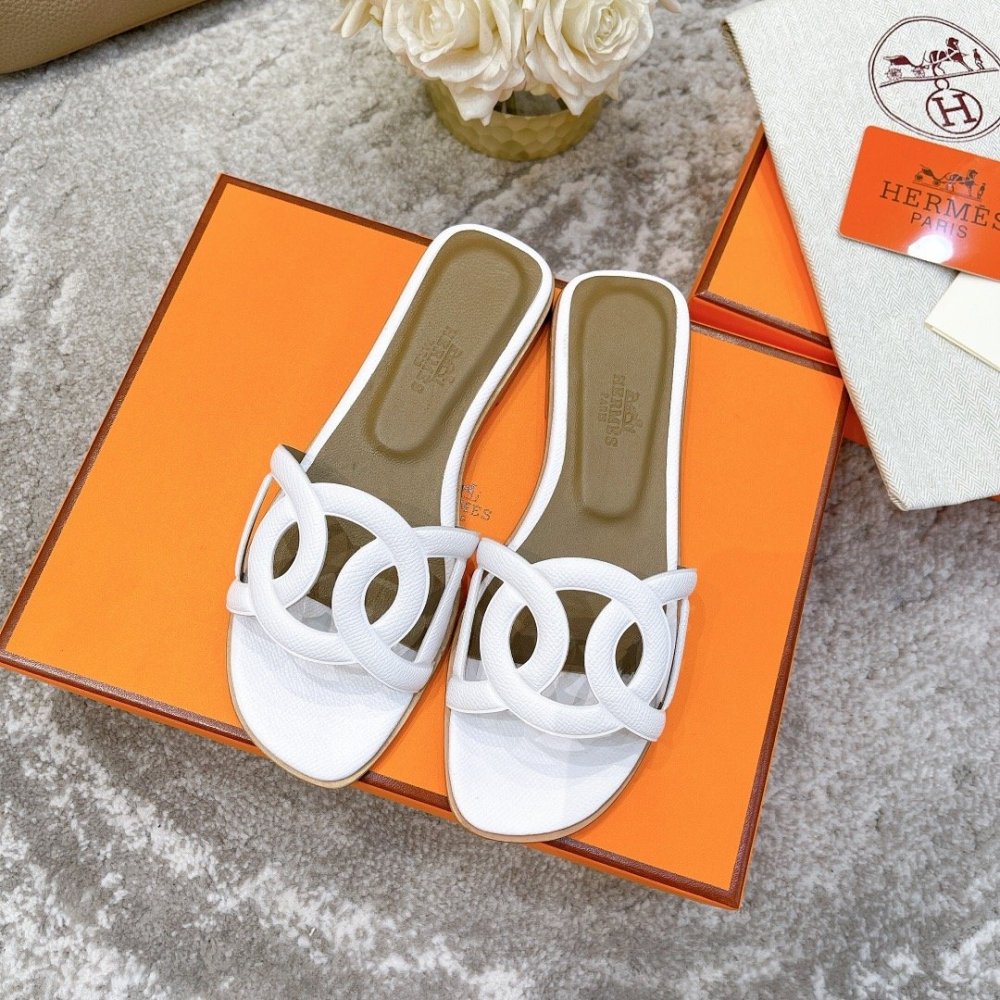 Hermes slides summer shoes_15