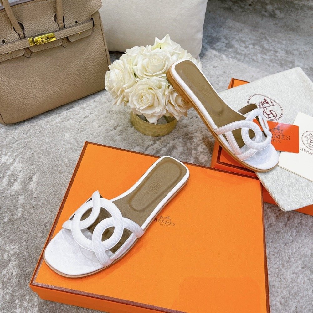 Hermes slides summer shoes_15