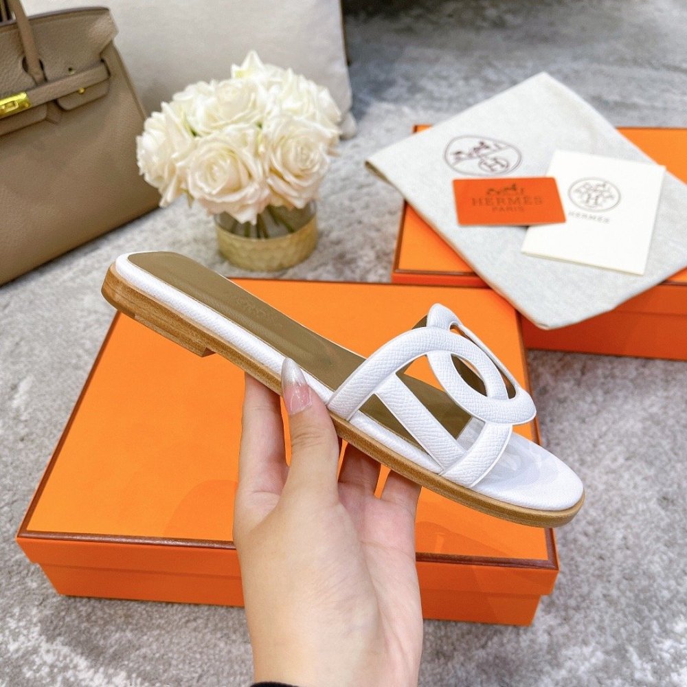 Hermes slides summer shoes_15