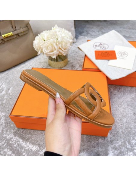Hermes slides summer shoes_17