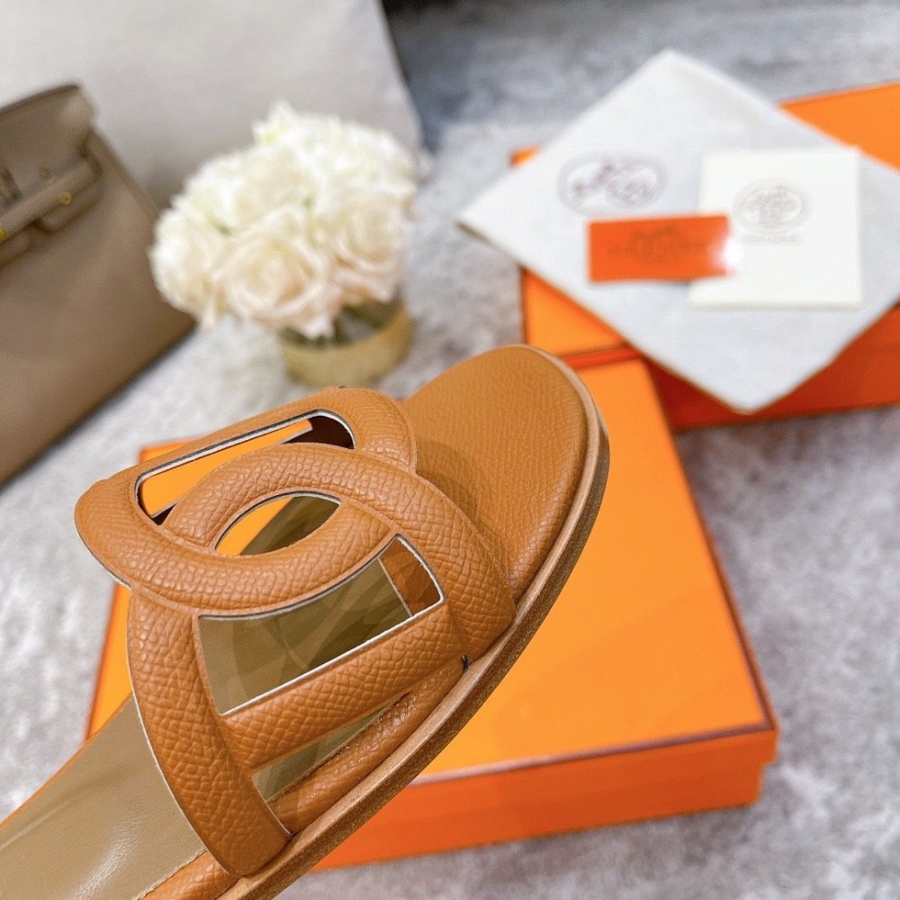 Hermes slides summer shoes_17