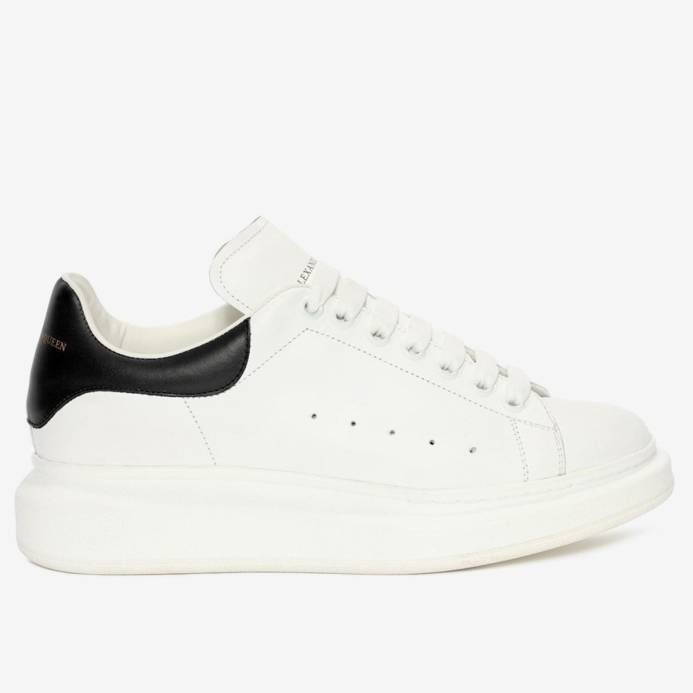 Cheap Reps Alexander McQueen Mens Oversized Sneakers With Black Heel